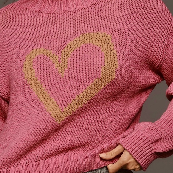 NWT! The Pippa Mock-Neck Sweater by Maeve: Icon Edition Anthropologie 💚 - Picture 7 of 8